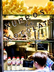 xurros/churros, xurreria dels banys nous