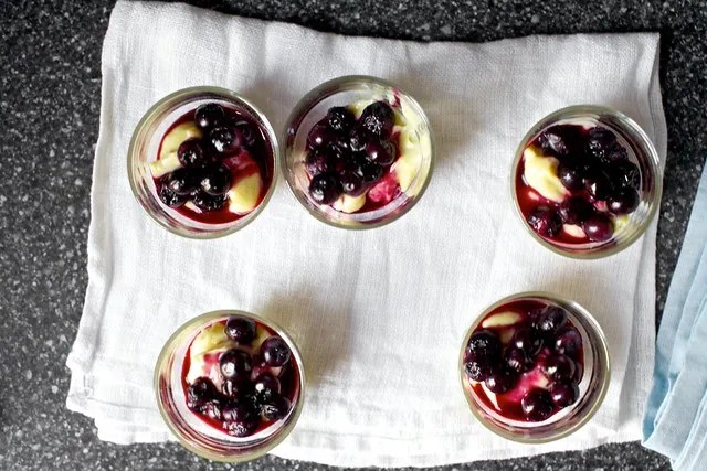 vanilla bean custards
